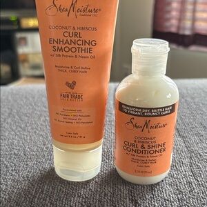 Shea Moisture Orange Curl Enhancing Smoothie and Conditioner Set